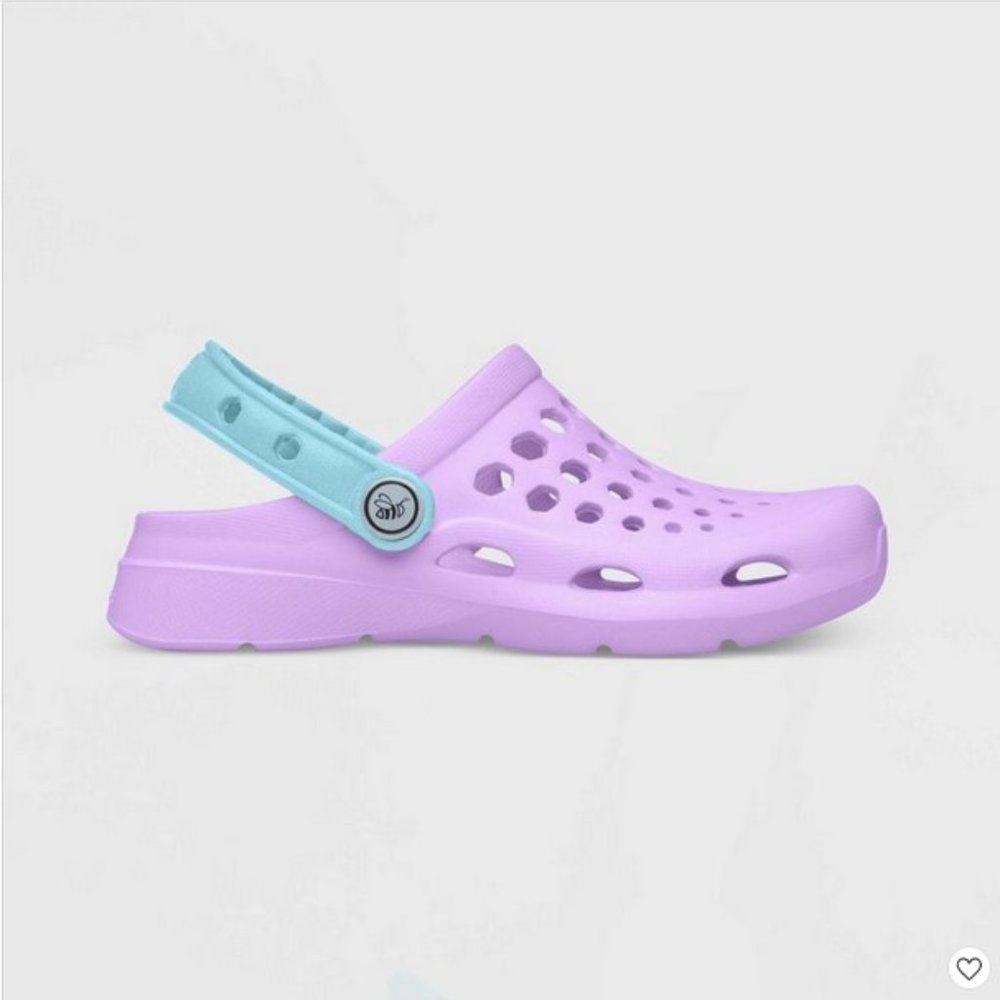 Kids' Joybees Dylan Slip-On Water Shoes Lavender - Picture 4 of 5